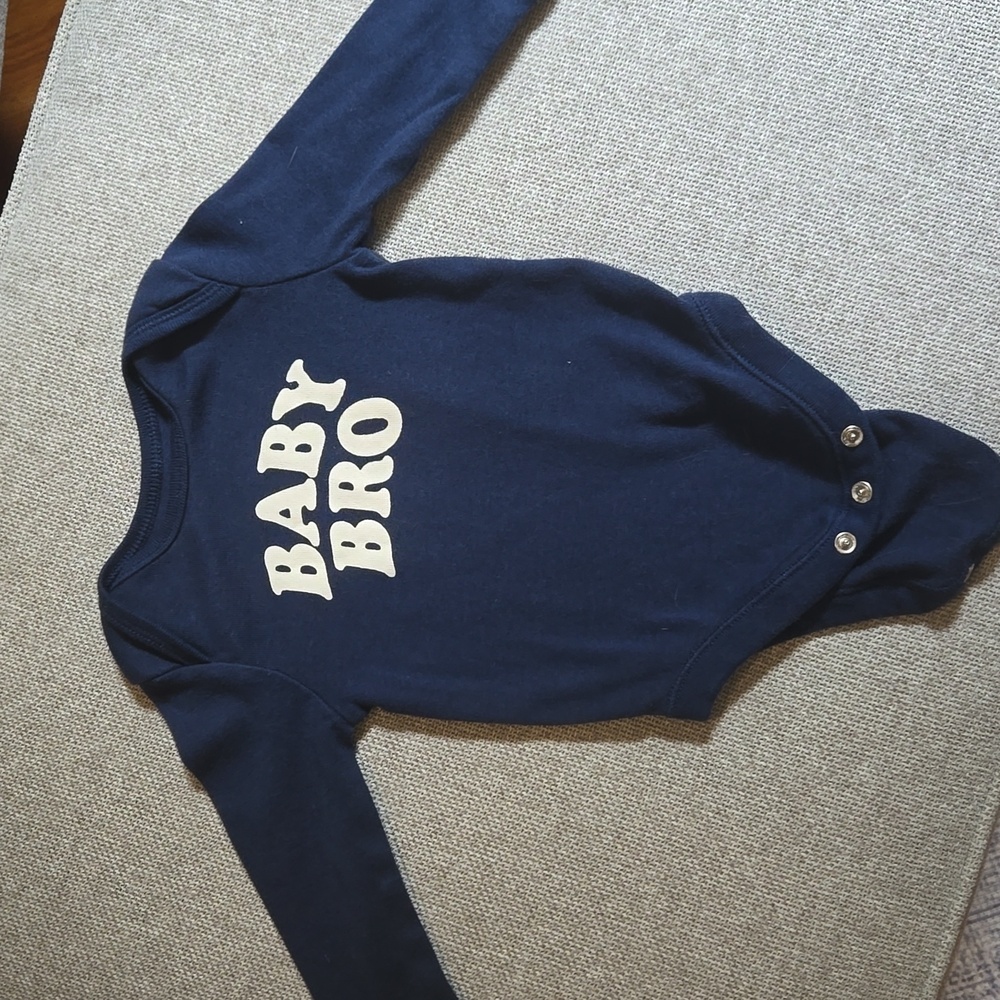 Old Navy Baby Bro Onesie